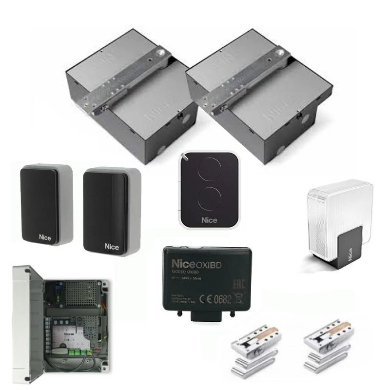 L-FABKIT 4024 HS Motorisation Portail 2 Battants NICE 24V 1 L-FABKIT 4024 HS Motorisation Portail 2 Battants NICE 24V