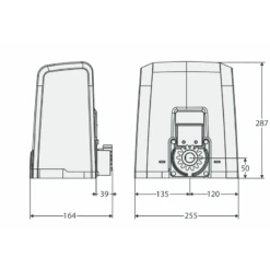 Kit DEIMOS BT A600 Motorisation Coulissant BFT + Crémaillère -Nice Equipment Boutique size deimos a 800x800