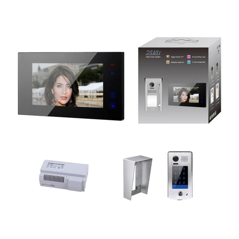 KIT VIDEO AO 7 POUCES AVEC MÉMOIRE + CAMERA SAILLIE AVEC DIGICODE 1 KIT VIDEO AO 7 POUCES AVEC MÉMOIRE + CAMERA SAILLIE AVEC DIGICODE