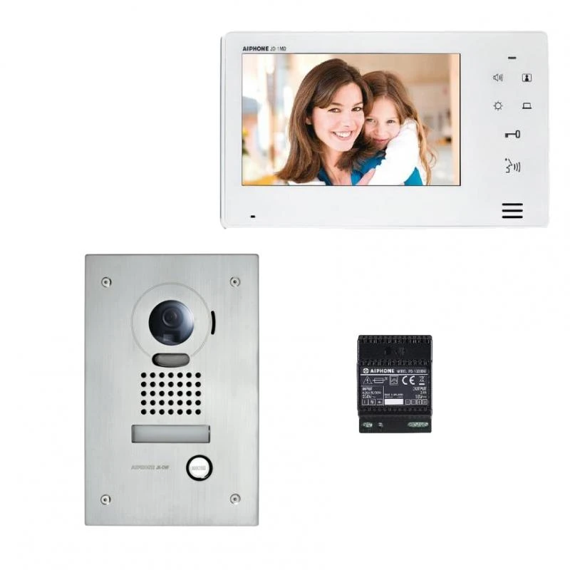 Kit JOS1F Vidéo Platine Encastrée Avec Moniteur écran 7 Pouces - Touche Sensitive AIPHONE 1 Kit JOS1F Vidéo Platine Encastrée Avec Moniteur écran 7 Pouces - Touche Sensitive AIPHONE