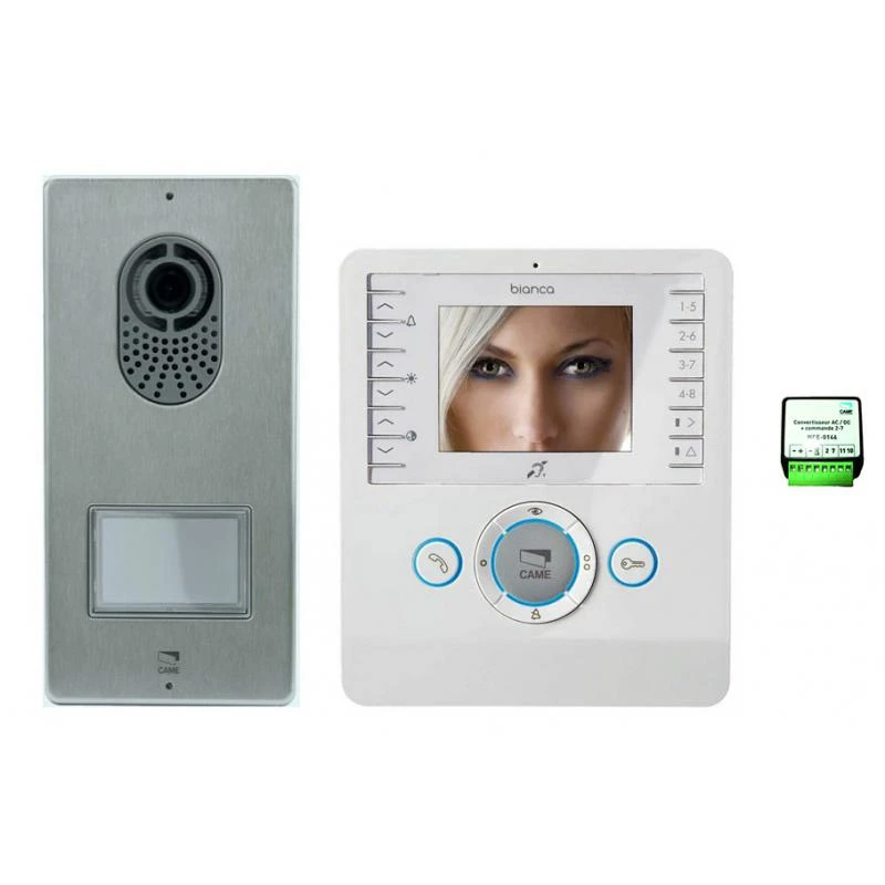 KIT BIANCA BF CV Interphone Vidéo CAME 001CK0004FR 1 KIT BIANCA BF CV Interphone Vidéo CAME 001CK0004FR