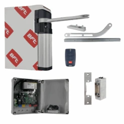 KIT E5 BT A12 MOTORISATION 24V POUR PORTILLON AVEC GACHE ELECTRIQUE BFT