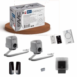 KIT ENERGY INTEGRAL FAAC 391 24V Motorisation Portail Battant