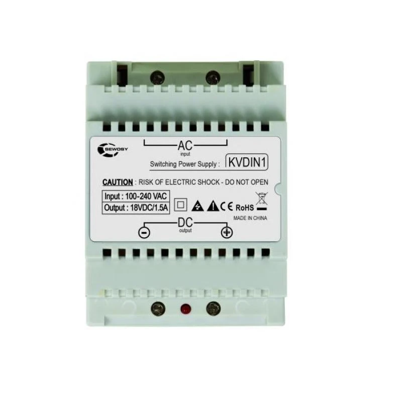 KVDIN1 ALIMENTATION RAIL DIN CARE-IN SEWOSY 1 KVDIN1 ALIMENTATION RAIL DIN CARE-IN SEWOSY