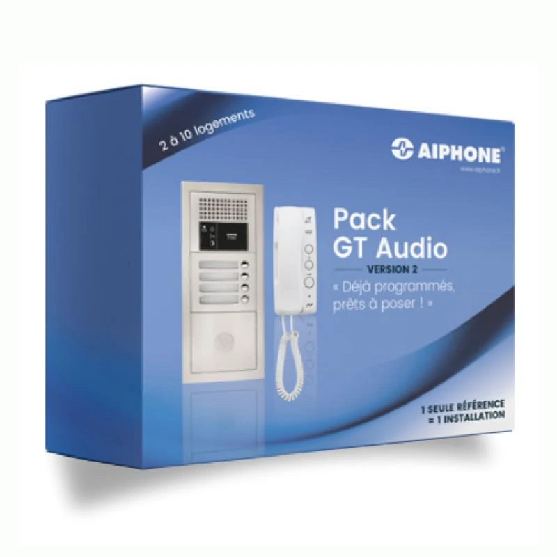GTBA5E Pack Audio 5 BP Avec 5 Postes GT1D Programmés AIPHONE 2 GTBA5E Pack Audio 5 BP Avec 5 Postes GT1D Programmés AIPHONE – Image 2