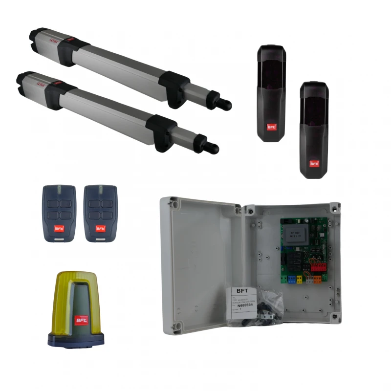 KIT KUSTOS LONG ULTRA BT A40 Motorisation Portail 2 Battants BFT 24V 1 KIT KUSTOS LONG ULTRA BT A40 Motorisation Portail 2 Battants BFT 24V