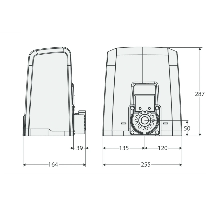 Kit DEIMOS BT ULTRA A400 Motorisation Coulissant BFT + 1 Télécommande 2 Kit DEIMOS BT ULTRA A400 Motorisation Coulissant BFT + 1 Télécommande – Image 2
