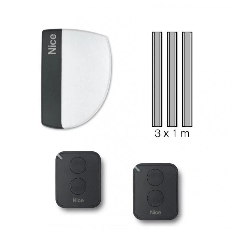 SpinbusKit 10 (2 Télécom.) Motorisation Porte De Garage NICE 1 SpinbusKit 10 (2 Télécom.) Motorisation Porte De Garage NICE