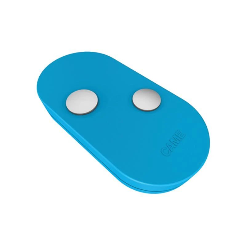TOPD2RBS Télécommande 2 Canaux Bleue à Code Tournant CAME 1 TOPD2RBS Télécommande 2 Canaux Bleue à Code Tournant CAME
