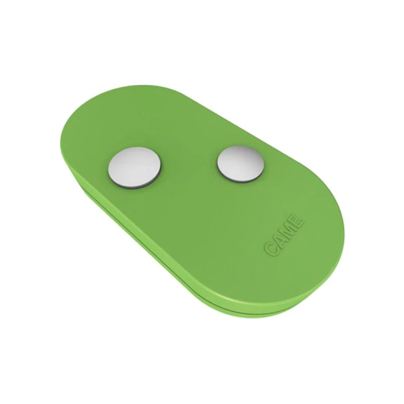 TOPD2RES Télécommande 2 Canaux Verte à Code Tournant CAME 1 TOPD2RES Télécommande 2 Canaux Verte à Code Tournant CAME