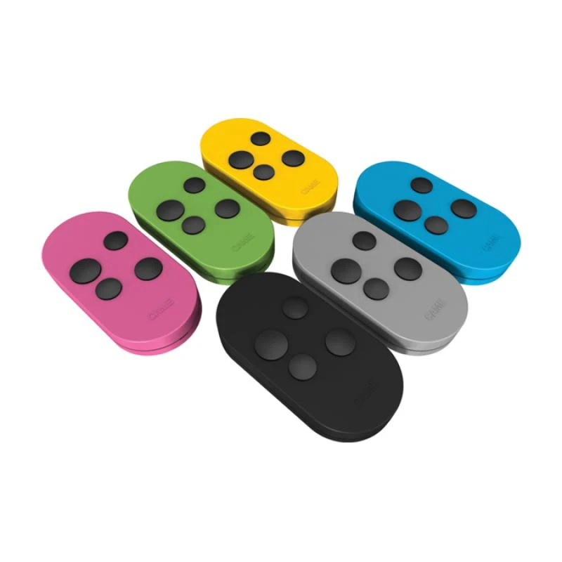 TOPD4FXM Pack Multicouleurs 6 Télécommandes 4 Canaux à Code Fixe CAME 1 TOPD4FXM Pack Multicouleurs 6 Télécommandes 4 Canaux à Code Fixe CAME